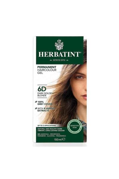 Herbatint Bitkisel Saç Boyası 6d Blond Fonce Dore