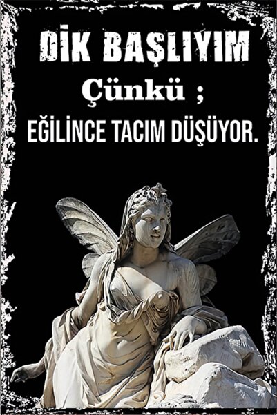 Hayal Poster Duvar Yazıları Retro Ahşap Poster