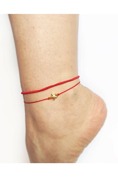 Lade Kadın Yıldız Figürlü Ip Halhal