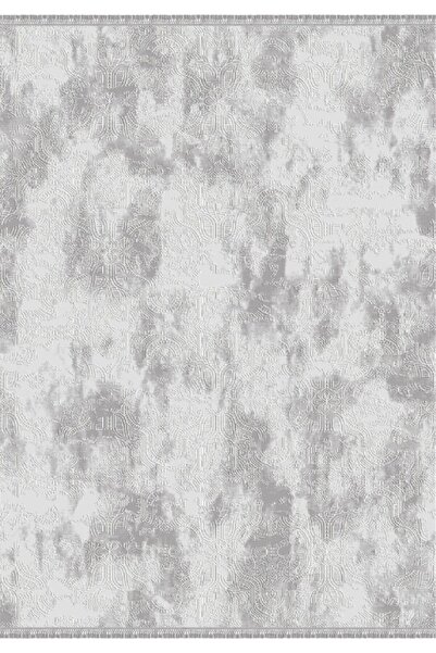 İpek Halı Blossom Serisi 13621 Gri Salon Halısı