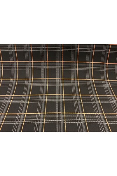 Oto Döşeme Malzemeleri قماش تنجيد السيارات بنمط GTI باللون البرتقالي (برتقالي)