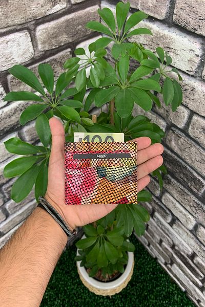 GUARD Colorful Thin Leather Card Holder