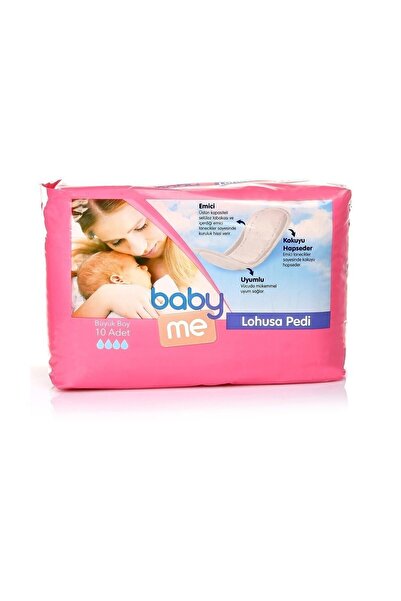 Baby&Me Kadın Büyük Boy Hijyenik Anne Lohusa Pedi 10 Adet