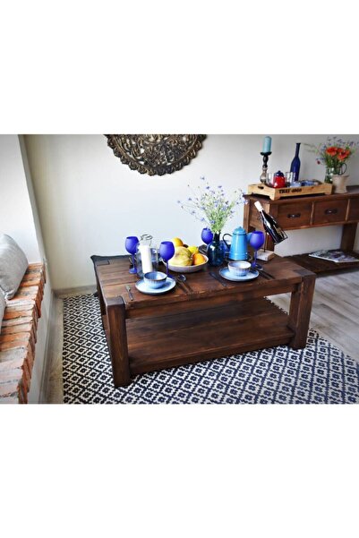 EnsaMobilya Ensamo E-605 Ahşap Orta Sehpa