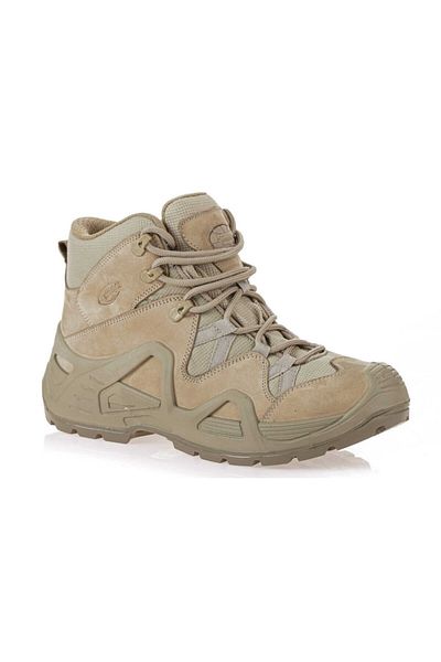Scooter 1492 Αδιάβροχα ανδρικά μποτάκια Nubuck Tactical Beige από γνήσιο δέρμα