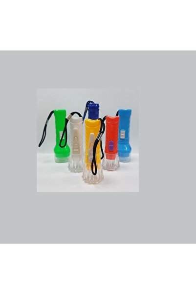 abenim Minik Renkli Plastik Fenerler 6 Lı Paket