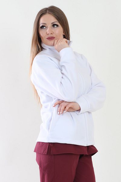 ModaCanel سترة صوف نسائية بيضاء