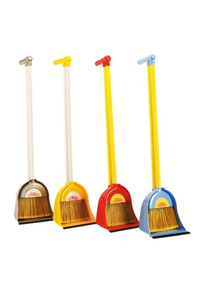 Flora مكنسة مع حاوية مجرفة 1 قطعة