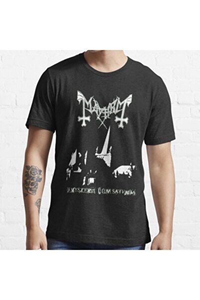 GALASHOP Mayhem De Mysteriis Dom Sathanas Dead Euronymous Essential Siyah T-s...