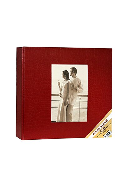 PRS Album foto din piele roșu 10×15 cm 500 de pagini 14lpp46500