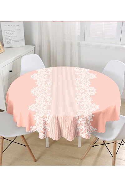 Realhomes Față de masă rotundă modernă cu imprimare digitală cu design special - diametru 140 cm