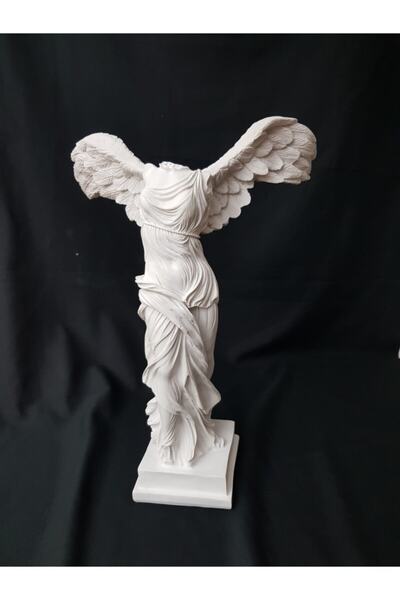 Arose Tanrıça Nike Heykeli Melek Kanatlı Heykel