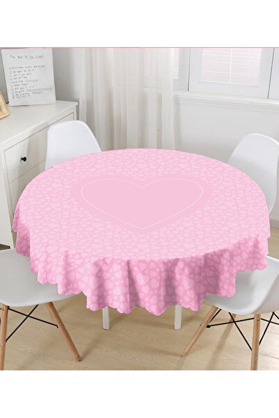 Realhomes Sevgililer Günü Temalı Özel Tasarım Dijital Baskılı Modern Yuvarlak...