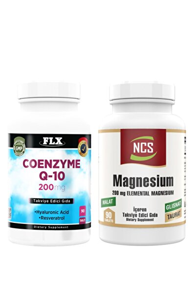 FLX Magnesium (magnezyum) 90 Tablet Coenzyme Q-10 200 Mg 90 Tablet