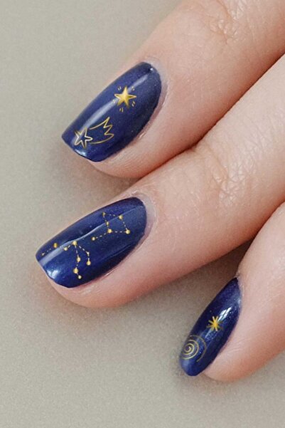 Artikel Yıldız Haritası Tırnak Dövmesi Tırnak Tattoo Nail Art Tırnak Sticker