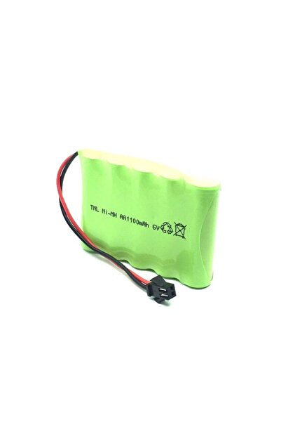 TNL 6v 1100mah Siyah Soketli Oyuncak Araba Pili