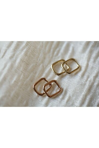 Reis Kuyumculuk Reis Dikdörtgen Küpe