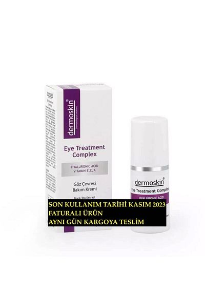 Dermoskin 15 ml Skin Eye Treatment Complex - Eye Contour Care Cream