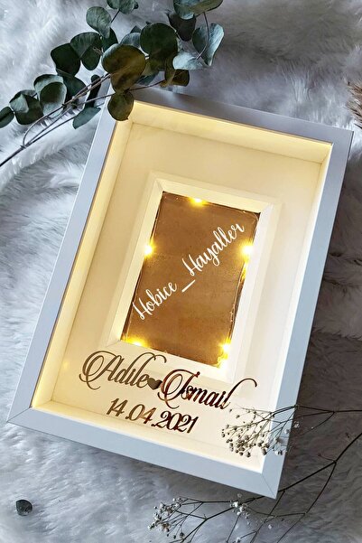 Verda Çerçeve 21x30 Cm Anı Çerçevesi Ledli