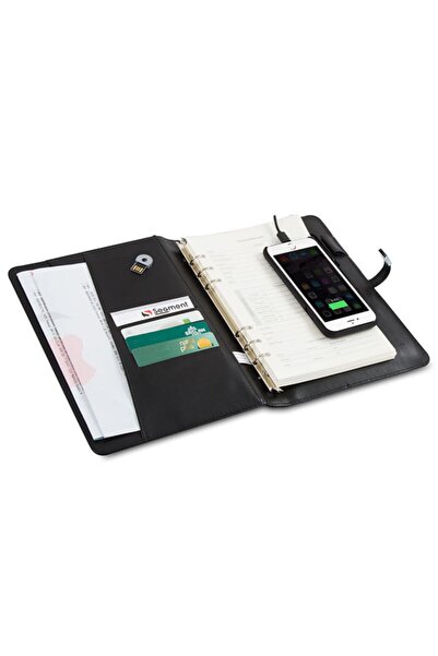 S-LINK Pn-8 8000mah Powerbank Siyah 16gb Glash Bellek-bloknot