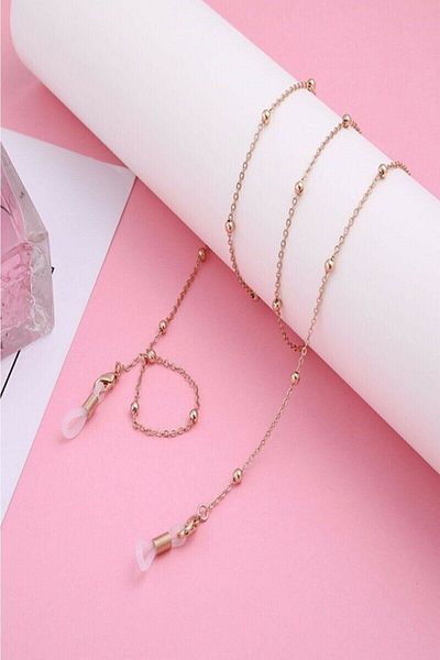 JULIANO Unisex Chic Rose Tiny Bulk Glasses Chain