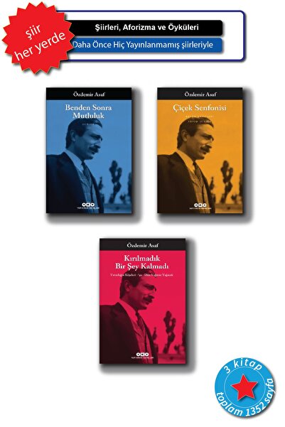 Yapı Kredi Yayınları Özdemir Asaf; Şiirleri, Kırılmadık Bir Şey Kalmadı Bende...