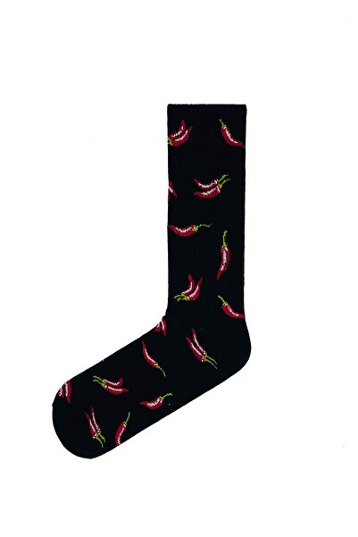 CARNAVAL SOCKS Șosete sport unisex cu model de ardei colorat