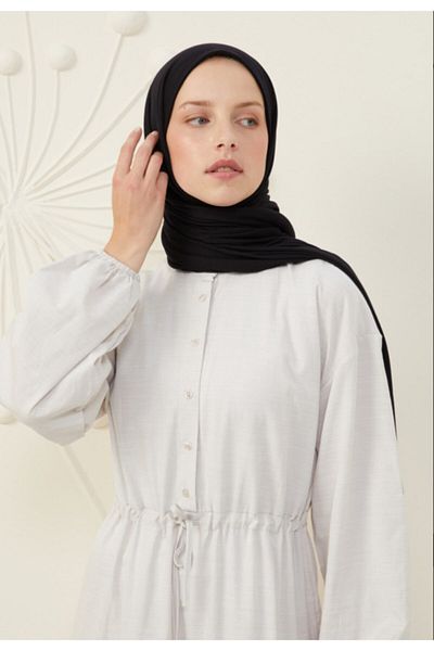 şehri şal Şehr-I Shawl Combed Cotton Shawl Black