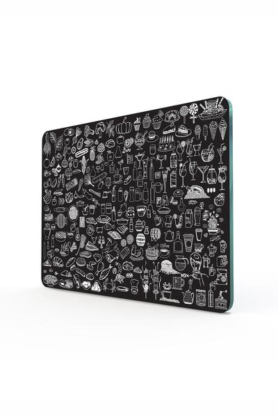 Decovetro Yiyecek Ve Içecek Görünümlü | Cam Kesme Tahtası - Kesim Tablası | 2...