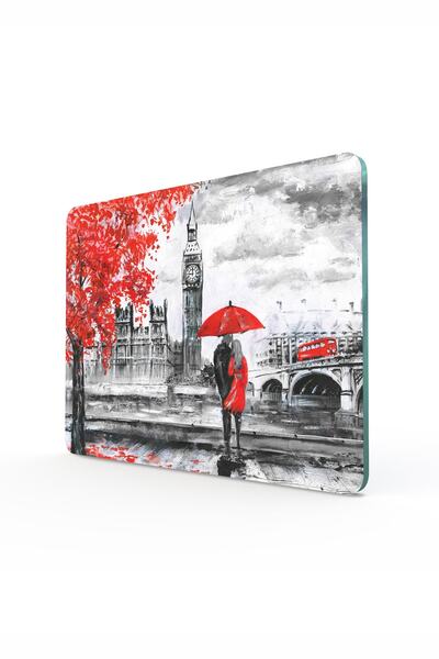 Decovetro England Kırmızı Görünümlü | Cam Kesme Tahtası - Kesim Tablası | 20 ...