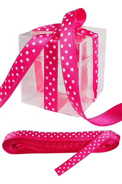 Kına Atölyesi شريط ستان منقط 1 سم 10 متر