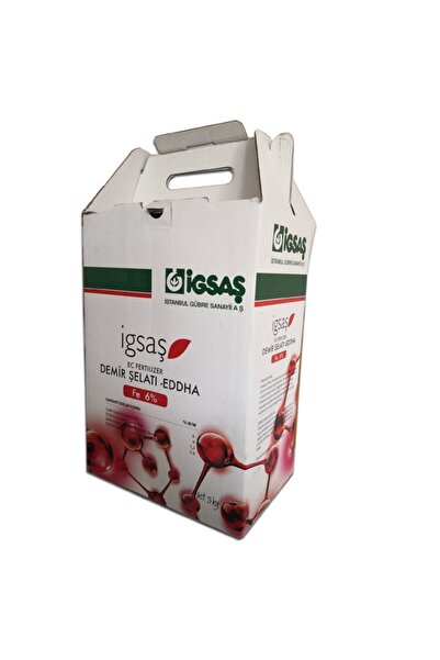 İGSAŞ Eddha Şelatlı Iz Elementli Bitki Besini Toz Demir Gübresi 5 kg