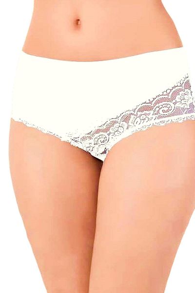 İki Yıldız Women's Panties with Lace Detail 2 Pack