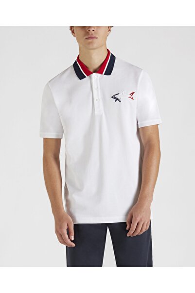 PAUL&SHARK قميص بولو محبوك للرجال C.wقطن