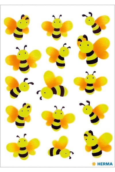 Herma Magic Etıket Neon Bees