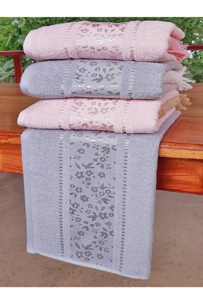 Özdilek Camellia Рушник 4 Штуки 50x80 Рушник для рук та обличчя