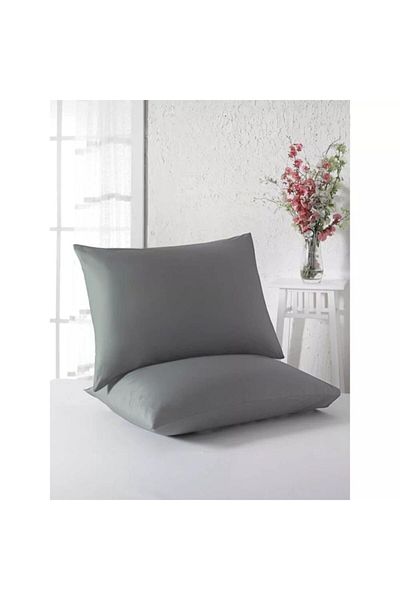 Şanlı Plain Cotton 2-Piece Pillow Case 50x70 Cm