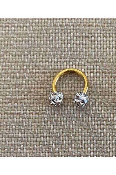 Markiz Takı Gold Septum Shambala 6 Mm