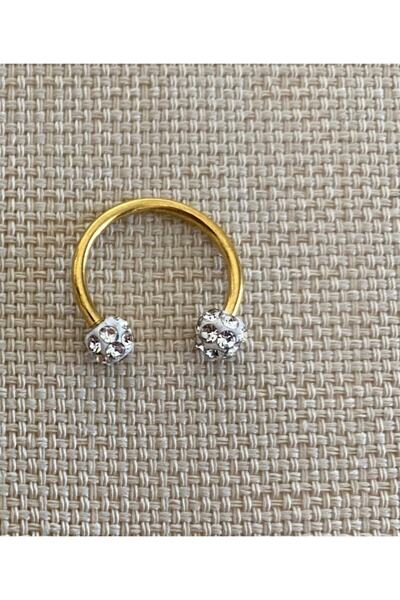 Markiz Takı Gold Septum Shambala 10 Mm