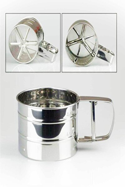 Kaşbaşı Home Paslanmaz Metal Un Ve Şeker Eleği