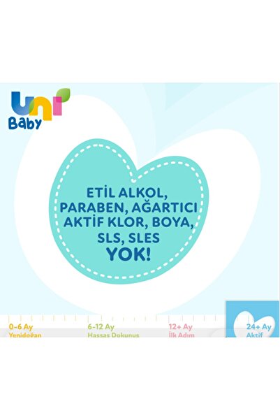 Uni Baby Sıvı Çamaşır Deterjanı 1500 ml X 2 Adet