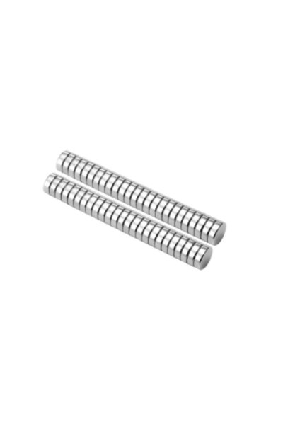 CEKSAN Neodyum Mıknatıs Yuvarlak 6x1.5mm Güçlü Mıknatıs 50 Adet