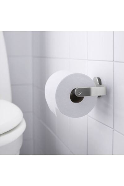 IKEA Paslanmaz Çelik Tuvalet Kağıtlığı,