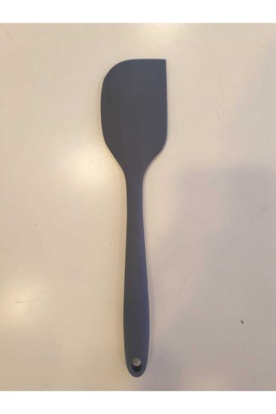 evimsenlensin Large Size Fireproof Silicone Spatula Spoon Set 3 Pieces - Spatula Spoon Anthracite Set of 3