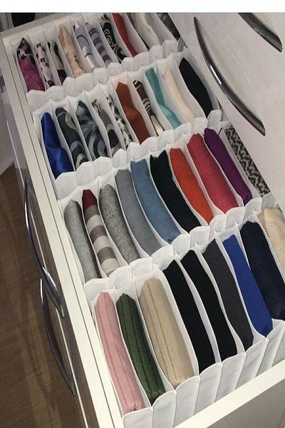 Organizerci منظم درج أبيض مقاس L