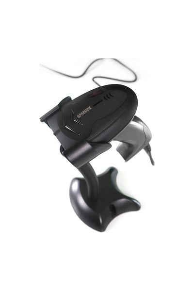 Spardox Sx-220gs Wired USB QR Code 2d Barcode Scanner + Stand