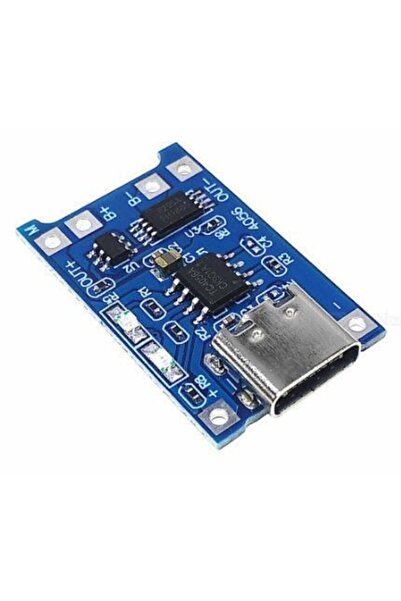 Elektronikport Tp4056 Type-c 1s 3.7v Lipo, Li-ion Pil Şarj Devresi: