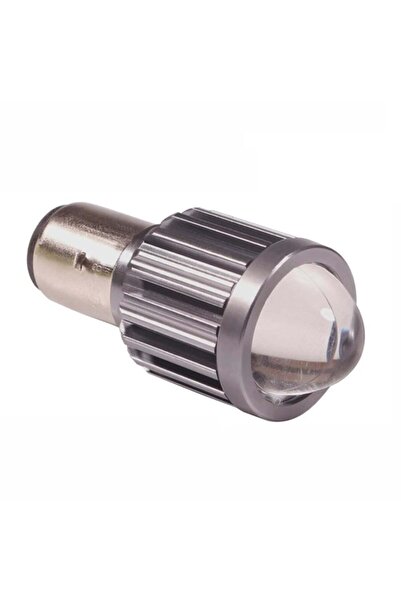 Led Ba20d H6 Xenon Merceklı Motorsiklet Ampulü (sarı+beyaz)