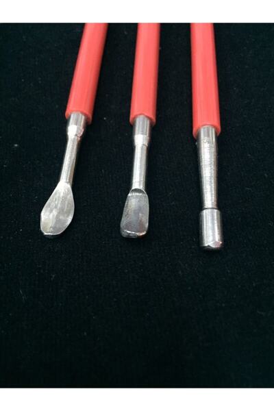 CRAFT HOBİ Ceramic Modeling Tool Set (Steel) 3 Pieces