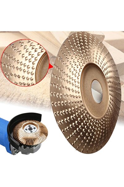 Depolife Ahşap Törpü Diski 100mm Oval Törpüleme Oyma Ahşap Için Avuç Taşlama Uyumlu Oval Silindir Disk Eğe